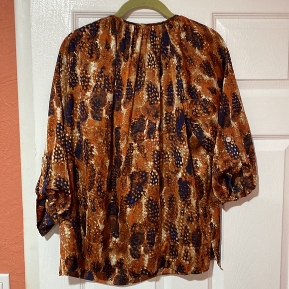 Ruby Rd. Size 14. Stunning Blouse.   Feather decoration.      Mint. - Picture 5 of 6